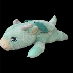 Hug a pet 22” Mint Green Plush Dragon Toy